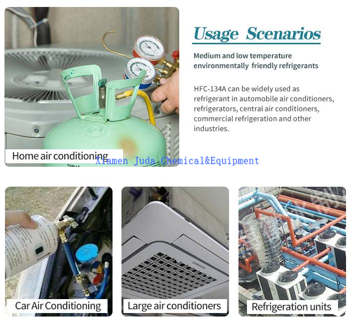 134 ac gas application