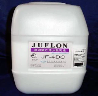 Tetrafloroetilen Teflon PTFE Polimer ve Reçine Dispersiyon Emülsiyonu JF-4DCA Malzemeleri